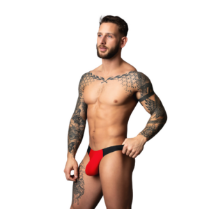 Bong Thong - S/M - Rood/Zwart