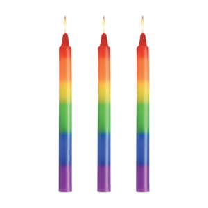Pride Candles - Druipkaarsenset van 3 - Regenboog