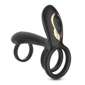 Tornado - Draaibare Penis Bescherming - Zwart