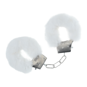 Classic Fluffy Handcuffs - Wit