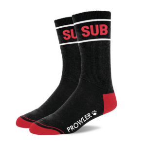 Sub Sokken - Zwart/Rood