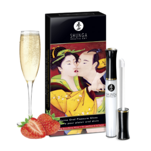Divine Oral Lipgloss - Aardbei Sprankelende Wijn - 0.33 fl oz / 10 ml