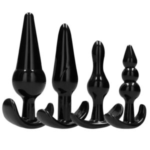 No.80 - 4-delige Butt Plug Set